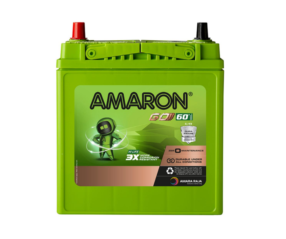 Amaron GO  4 Wheeler Battery - AAM-GO-00038B20L