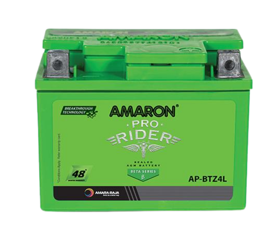Amaron BETA  2 Wheeler Battery - ABR-PR-HMATZ4L