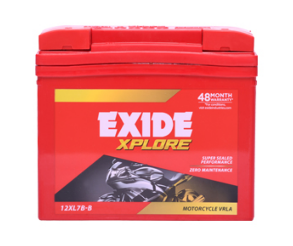 EXIDE XPLORE  2 Wheeler Battery - FXL5-12XL7B-B